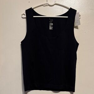 A New Day Women's Classic Black Tank Top Size XXL